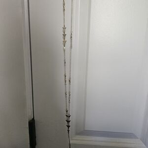 Gold and Silver Long Necklace